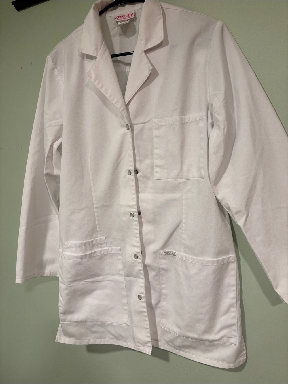 Cherokee White Women's Lab Coat Jacket Nurse or Doctor